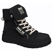 Ботинки детские Indigo Kids 52-2052B чёрный 1